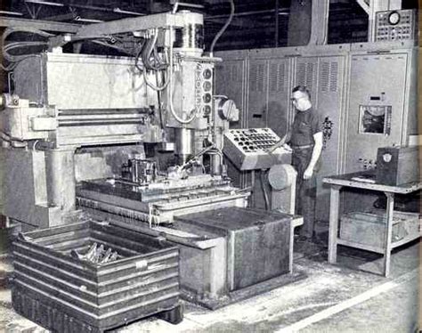 cnc machining in the 1940's|history of nc machines.